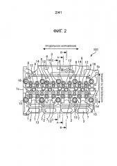 Головка блока цилиндров многоцилиндрового двигателя внутреннего сгорания (патент 2660727)