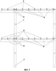 Узел межэтажного соединения элементов пространственного каркаса здания (патент 2395649) Узел межэтажного соединения элементов пространственного каркаса здания (патент 2395649)