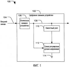 Схемное устройство и способ управления размахом напряжения (патент 2406220)