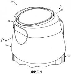 Укупорочное устройство с крышкой, уменьшающей утечку (патент 2493075)