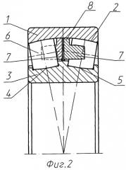 Роликовый сферический двухрядный подшипник (патент 2271483)