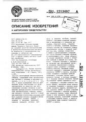 Программный преобразователь сигнала (патент 1213487)
