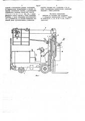 Навесное приспособление к погрузчику (патент 706317)