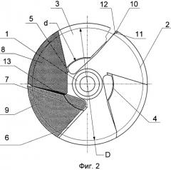 Центробежное рабочее колесо (патент 2522134)