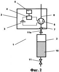 Смывной аппарат с запуском высвобождения действующего вещества посредством направленного на смывную воду датчика (патент 2473746)