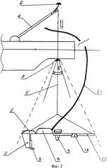 Подводное видеокрыло (патент 2332328)