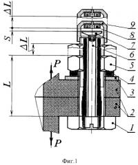 Устройство для контроля усилия затяжки резьбового соединения (патент 2296307)