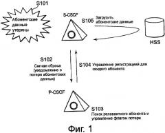 Сетевая система ims и способ восстановления данных (патент 2404532)