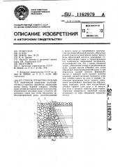 Способ отработки рудных тел (патент 1162979)