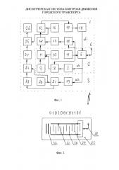 Диспетчерская система контроля движения городского транспорта (патент 2630945)
