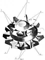 Шарошка бурового долота с фрезерованным вооружением (патент 2321720)