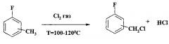Способ получения моно- и дифторбензилхлоридов (патент 2596872)