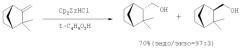 Способ получения [(3r)-эндо]- и [(3s)-экзо]-1r,4s-2,2-диметилбицикло[2.2.1]гептан-3-ил-метанолов (патент 2368596)