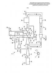 Газотурбинная энергетическая установка с рециркуляцией отработавших газов и способ управления указанной установкой (патент 2622140)