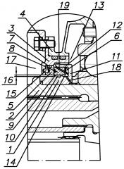 Торцевое контактное уплотнение ротора турбомашины (патент 2634510)
