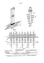 Орудие для извлечения корневищ сорняков из почвы (патент 1667656)