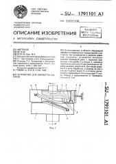 Устройство для обработки шариков (патент 1791101)