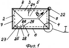 Способ наружного отвода талых и дождевых вод с наклонной крыши здания (патент 2299956)