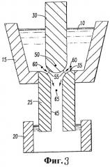 Разливочный стакан для перемещения потока жидкого металла (патент 2266174)