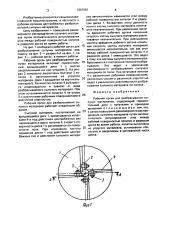 Рабочий орган для разбрасывания сыпучих материалов (патент 1667681)