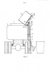 Устройство для перегрузки мусора из контейнеров в мусоровоз (патент 1161432)