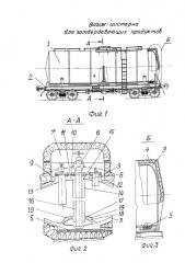 Вагон-цистерна для затвердевающих продуктов (патент 2612079)