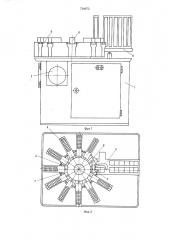 Устройство для упаковки машинных игл в секционные коробки (патент 734073)