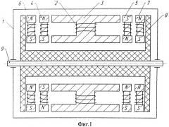 Магнитный генератор (патент 2507667)