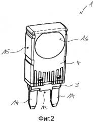 Миниатюрный предохранительный выключатель (патент 2553280)
