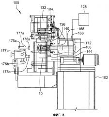 Распылительное устройство с двойным сервоприводом и способ нанесения покрытия методом распыления (патент 2475312)