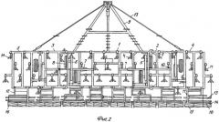Секционный широкозахватный комбинированный агрегат для сплошной обработки почвы (патент 2275776)