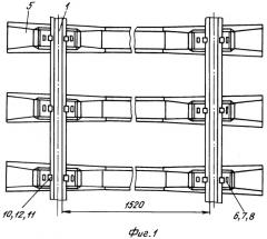 Способ сборки высококачественной рельсошпальной решетки железнодорожного пути (патент 2334039)