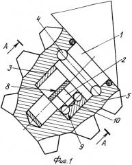 Опора шарошечного долота (патент 2365733)