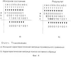 Способ и устройство поиска составного образца в последовательности (патент 2549525)