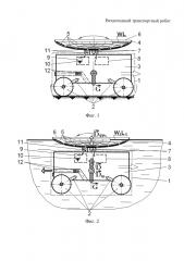 Вездеходный транспортный робот (патент 2615808)