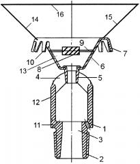 Дренчерный ороситель (патент 2648187)