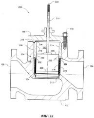 Узел уплотнения для использования с клапанами, имеющими двухсекционную клетку (патент 2495314)