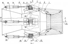 Поворотное круглое осесимметричное реактивное сопло воздушно-реактивного двигателя (патент 2451812)