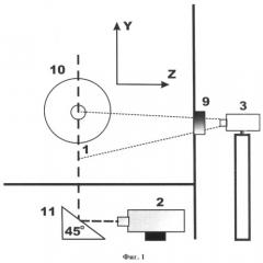 Способ бесконтактной оптико-лазерной диагностики нестационарных режимов вихревых течений и устройство для его реализации (патент 2498319)