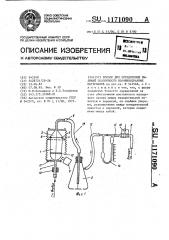 Прибор для определения пылящей способности порошкообразных материалов (патент 1171090)