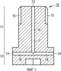 Сквозное переходное устройство для смазочно-охлаждающей эмульсии для использования с инструментами станков с полым шпинделем (патент 2566233)