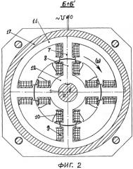Магнитоэлектрическая машина со вспомогательным двигателем (патент 2528378)