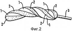 Составной гибкий замороженный кондитерский продукт, содержащий желе, и способ его получения (патент 2304882)