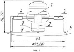 Устройство для определения механических напряжений на поверхности металлической конструкции путем введения фиксированного количества теплоты (патент 2523073)