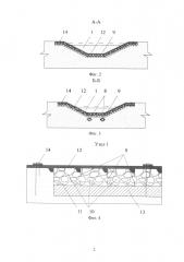 Облегченный паводковый резервный водосброс при грунтовой плотине (патент 2668092)