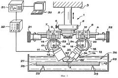 Способ определения ударной вязкости сварного узла и устройство измерения скорости ультразвуковых поверхностных волн для его осуществления (патент 2249815)