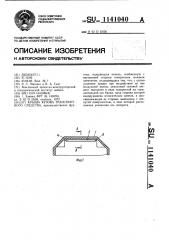 Крыша кузова транспортного средства (патент 1141040)