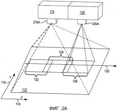 Системы и способы захвата изображений большой площади по частям, включающие в себя каскадные камеры и/или калибровочные признаки (патент 2562707)