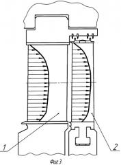 Кольцевая камера проточной части турбины для смешения потоков пара (патент 2386039)
