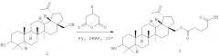 Способ получения 28-гемисукцината бетулина (патент 2435779)